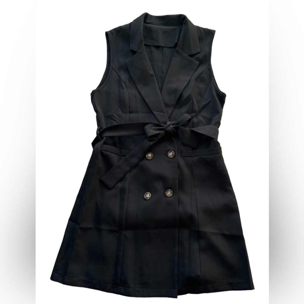 SHEIN  blazer dress, size M- black - Picture 2 of 5
